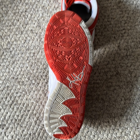 Nike Kyrie 6 TB PROMO. TEAM ORANGE/WHITE-WHITE. - Picture 8 of 9